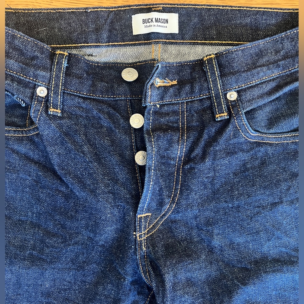 Men’s Buck Mason Slim Fit Denim Jeans